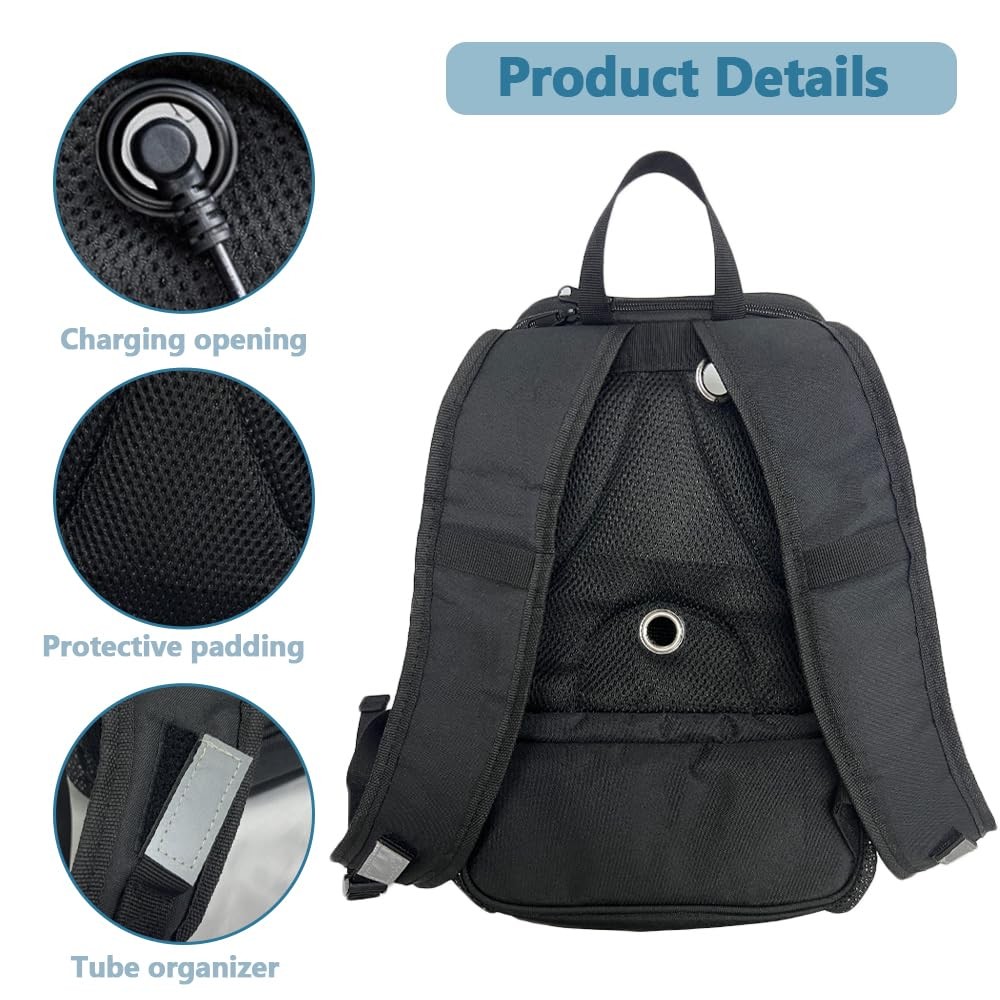 Oxygen Concentrators Backpack - POC Carrying Bag Compatible with Inogen One G...