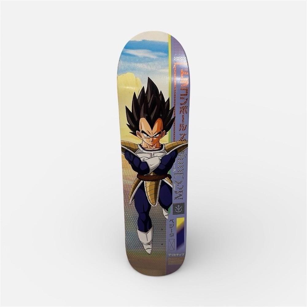 Primitive Dragon Ball Z Vegeta Skateboard Deck