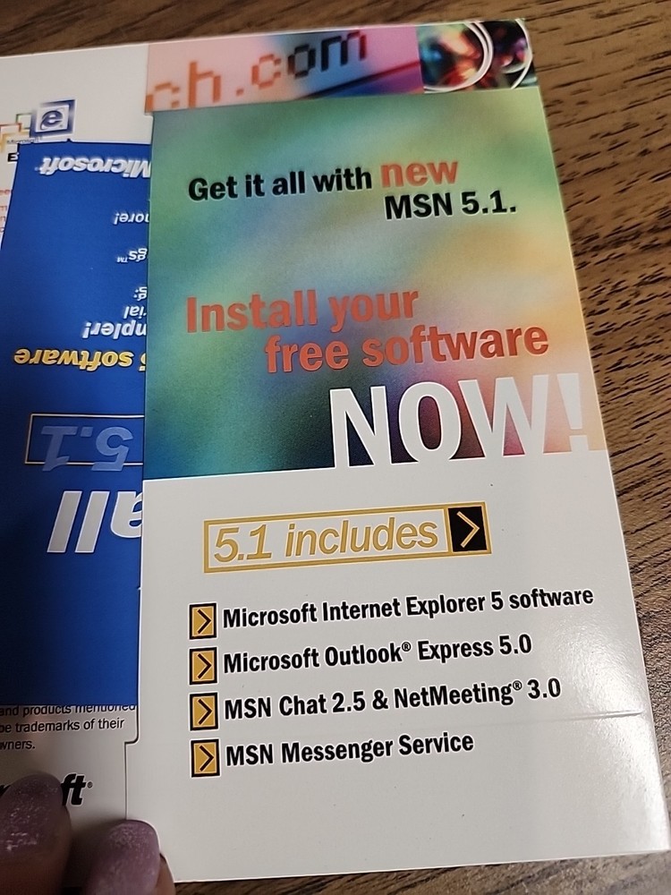 Microsoft Version 5.1 Upgrade Cd Rom Pc