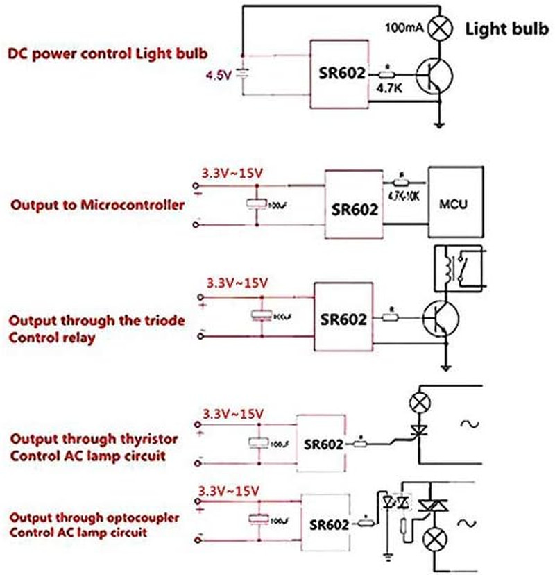 3Pcs MINI SR602 Motion Sensor Detector Module Pyroelectric Infrared Sensory Swit