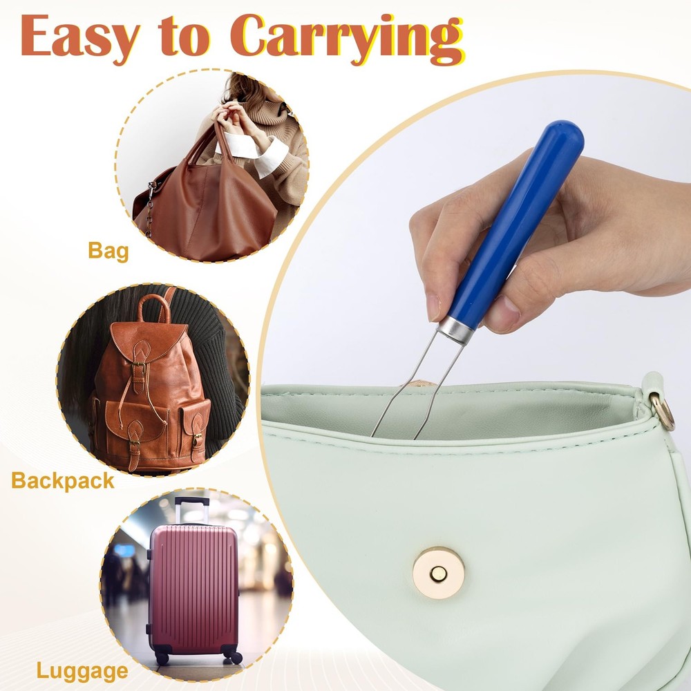 STSTR Easy Button Hook, Steel Button Helper Tool for Elderly, Wide