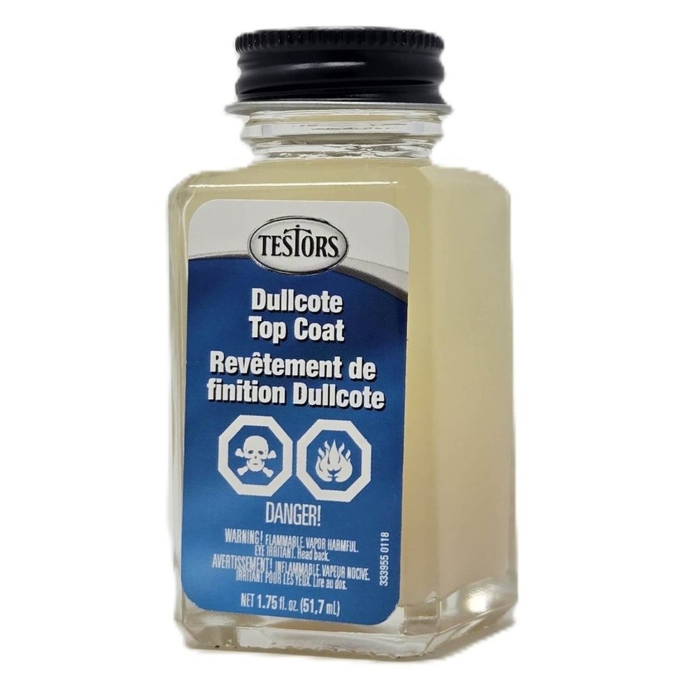 Testors Lacquer 1-3/4oz Dullcote 1160X