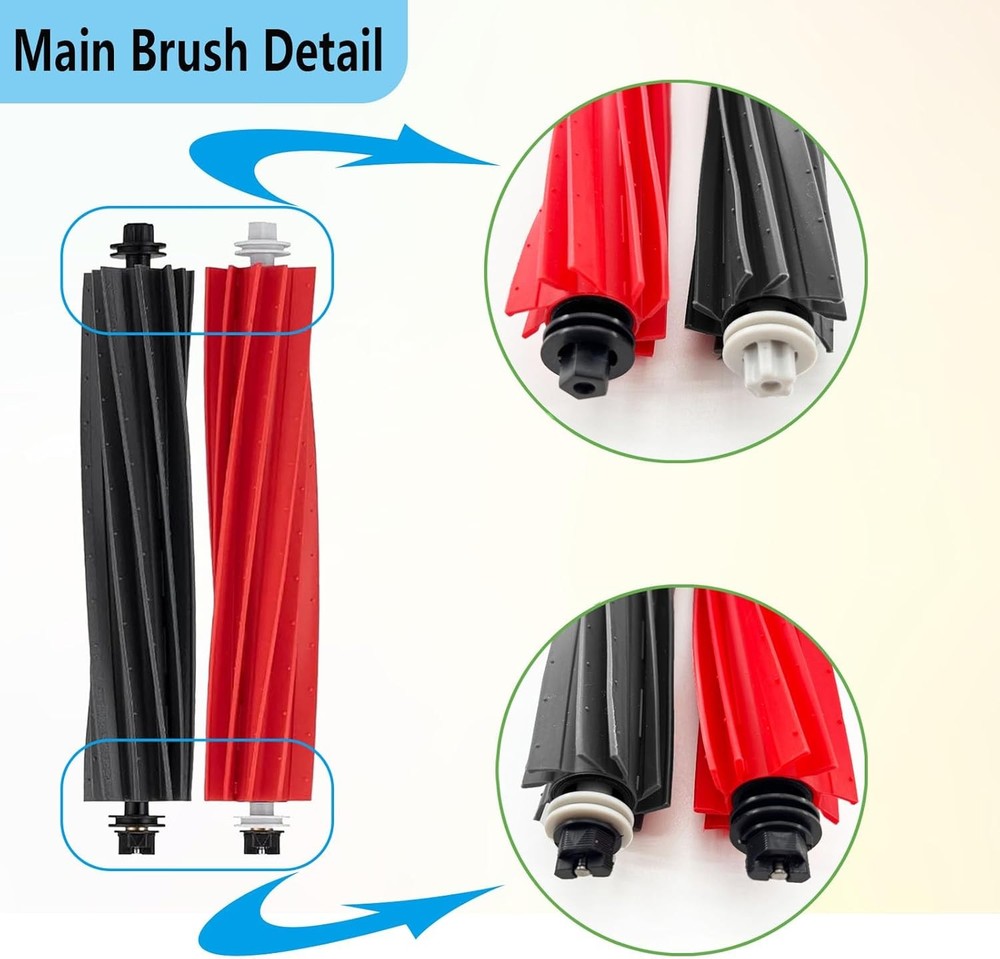 Q5 Max+ Accessories Replacement Kit Compatible with Roborock Q5 Max+, Q5