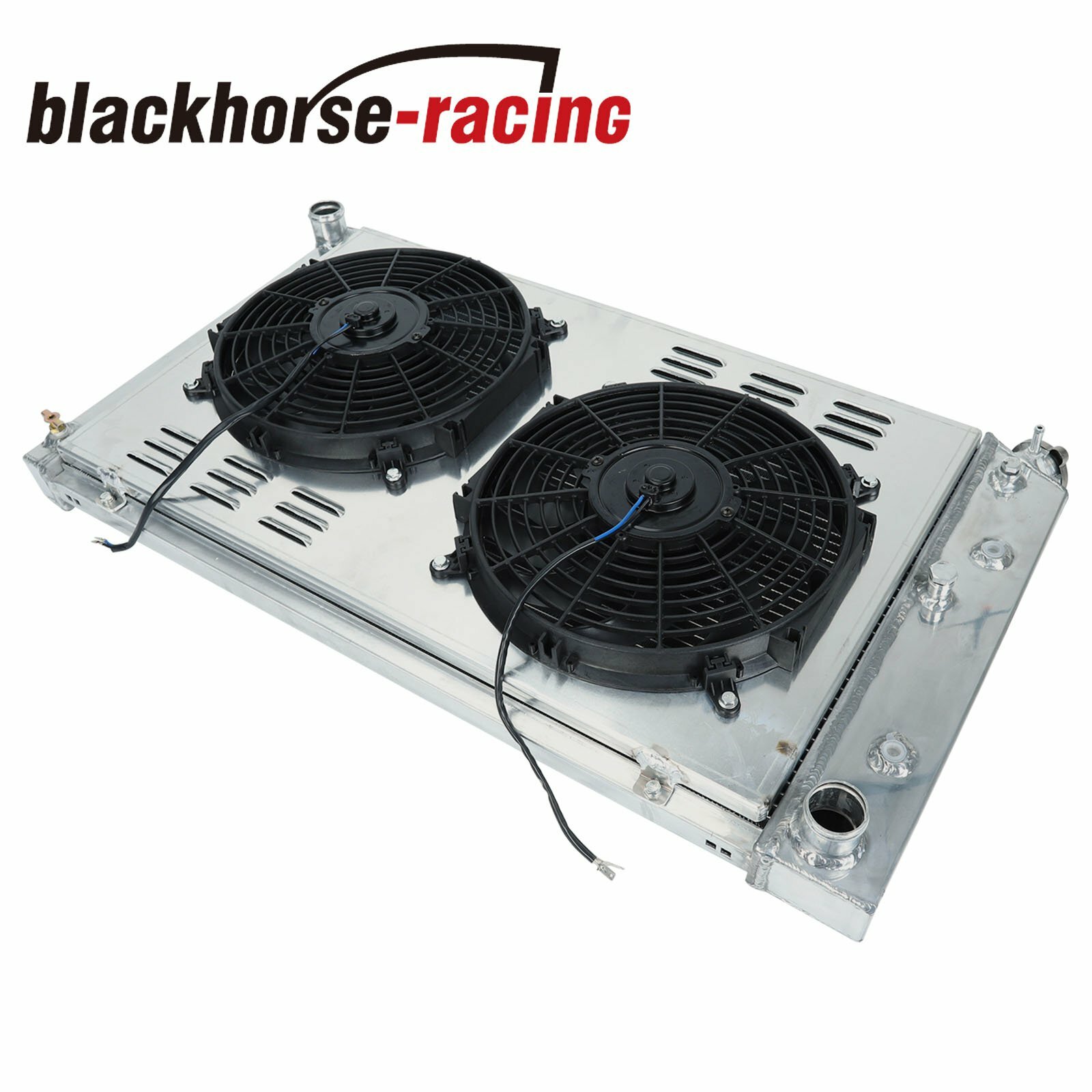 3 Row Radiator+Shroud+Fan+Relay Kit For 1973-1986 Chevy/GMC C/K C10 C20 C30 K10