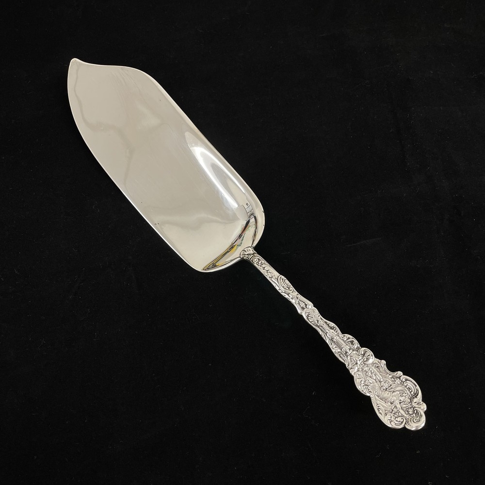Gorham Versailles 1888 Fish Server Sterling Silver Figural Floral 10"