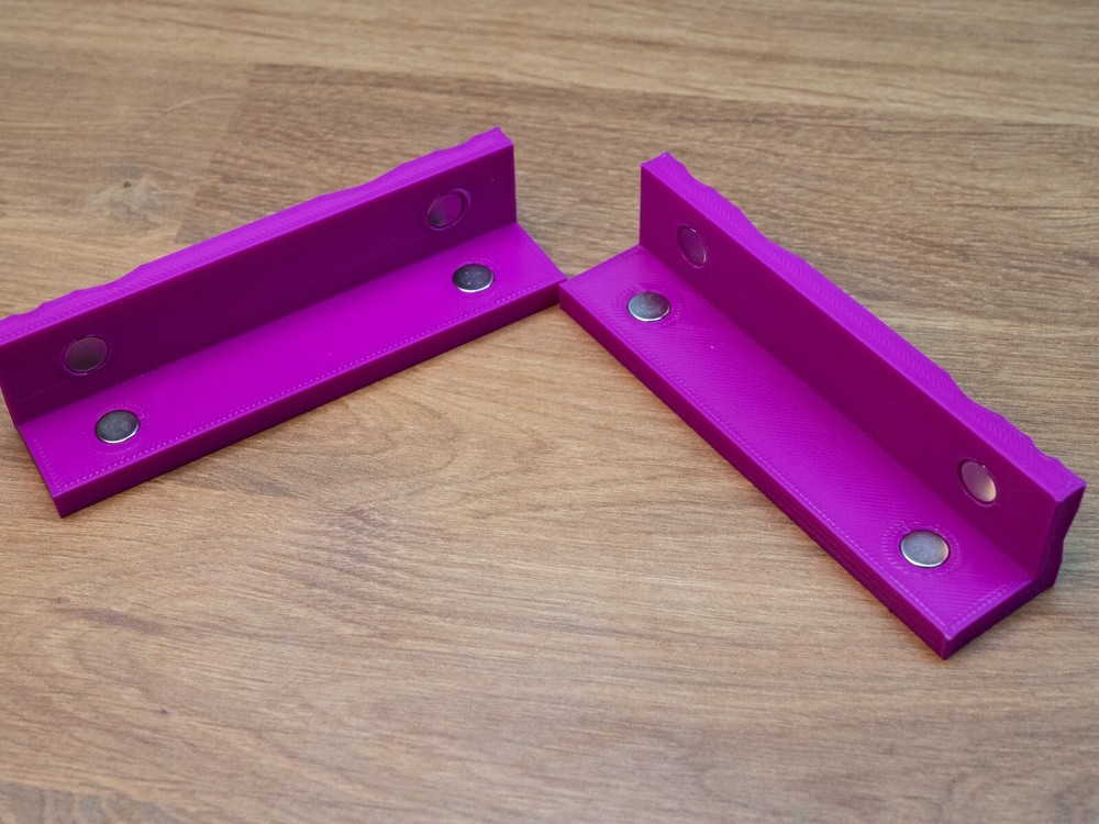 3D Printed Magnetic Soft 4" Vise Jaws