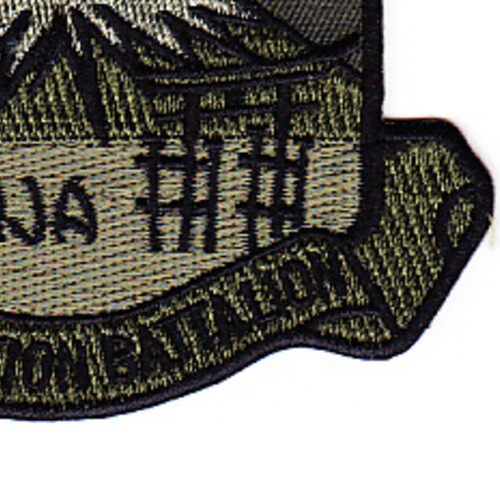 78th Aviation Battalion Patch OD