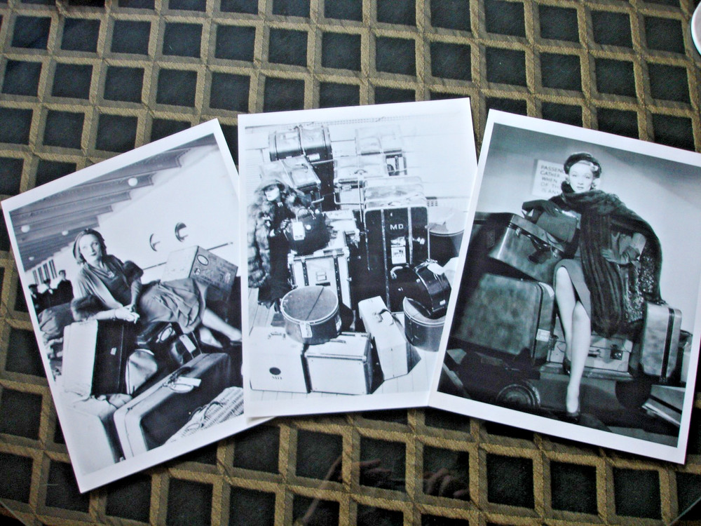 Marlene Dietrich Luggage