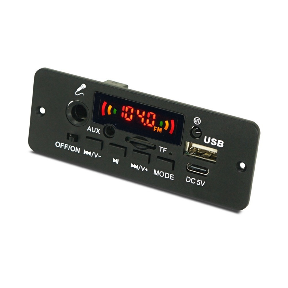 Bluetooth Compatible Audio Decoder Board Amplifier JQ-D129BT-A 2X5W Music7716