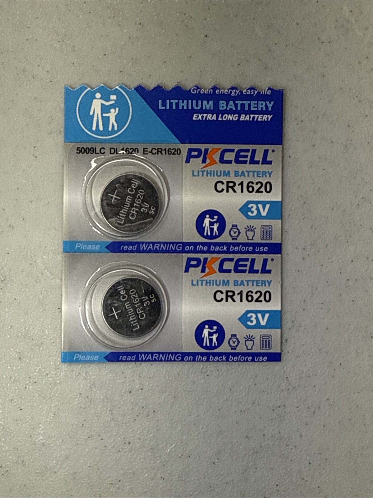 2 Pack CR1620 ( 1620 ) Lithium 3v Battery USA Free SHIP FRESH EXP 12 / 2030