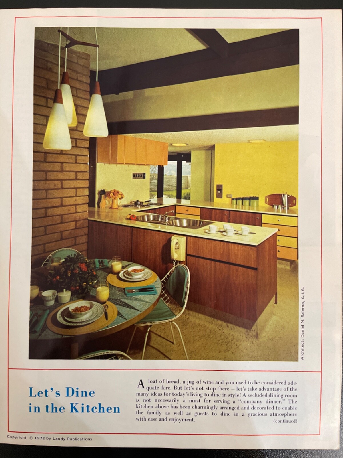 1972 BETTER LIVING IN MORGANTON NC BURKE CONSTRUCTION COOL HOME BOOK W124