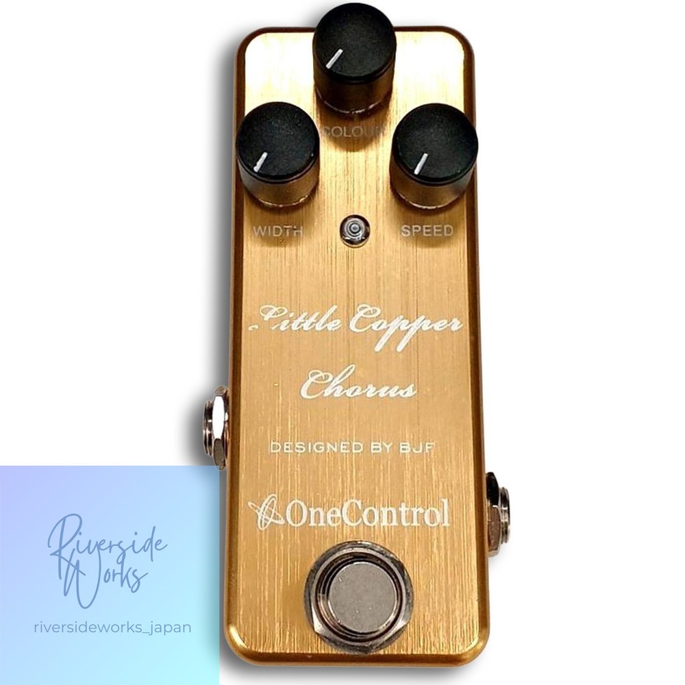 ONE CONTROL Little Copper Chorus Effect Pedal Used