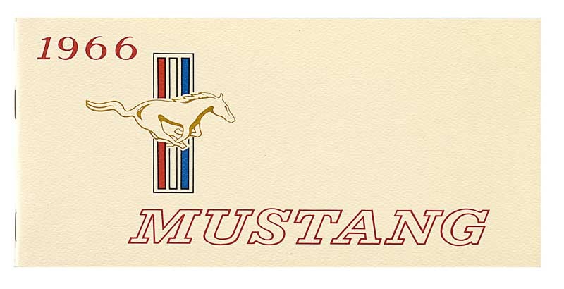 1966 Mustang Owner's Manual
