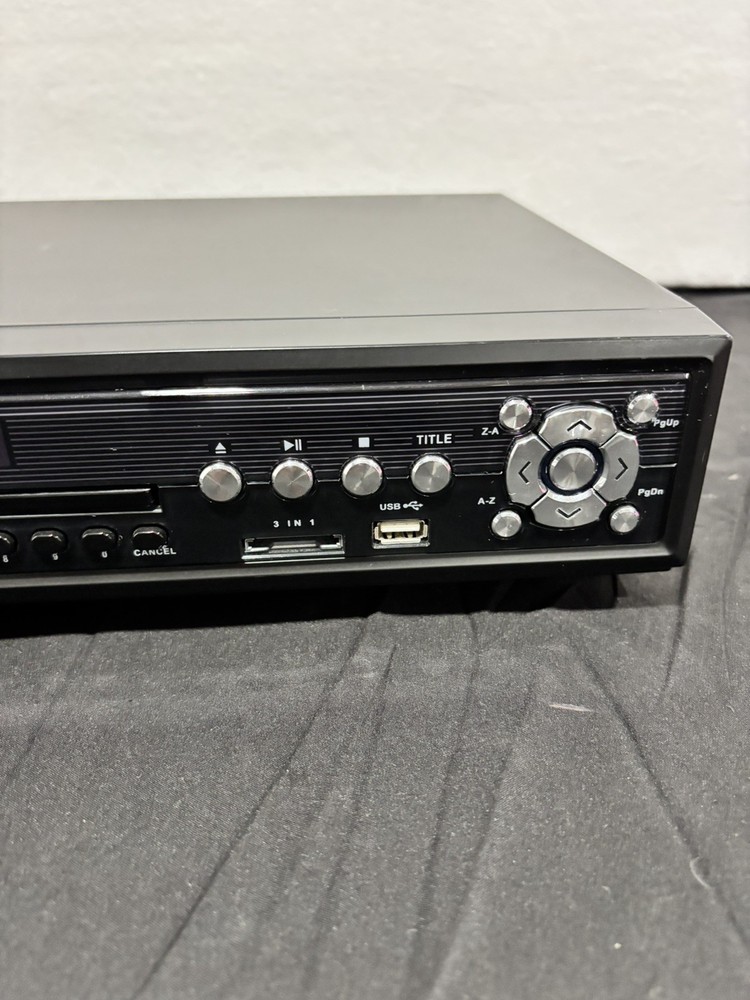 JBK M-4000N Multimedia Karaoke Machine Player SD USB - No remote *READ*