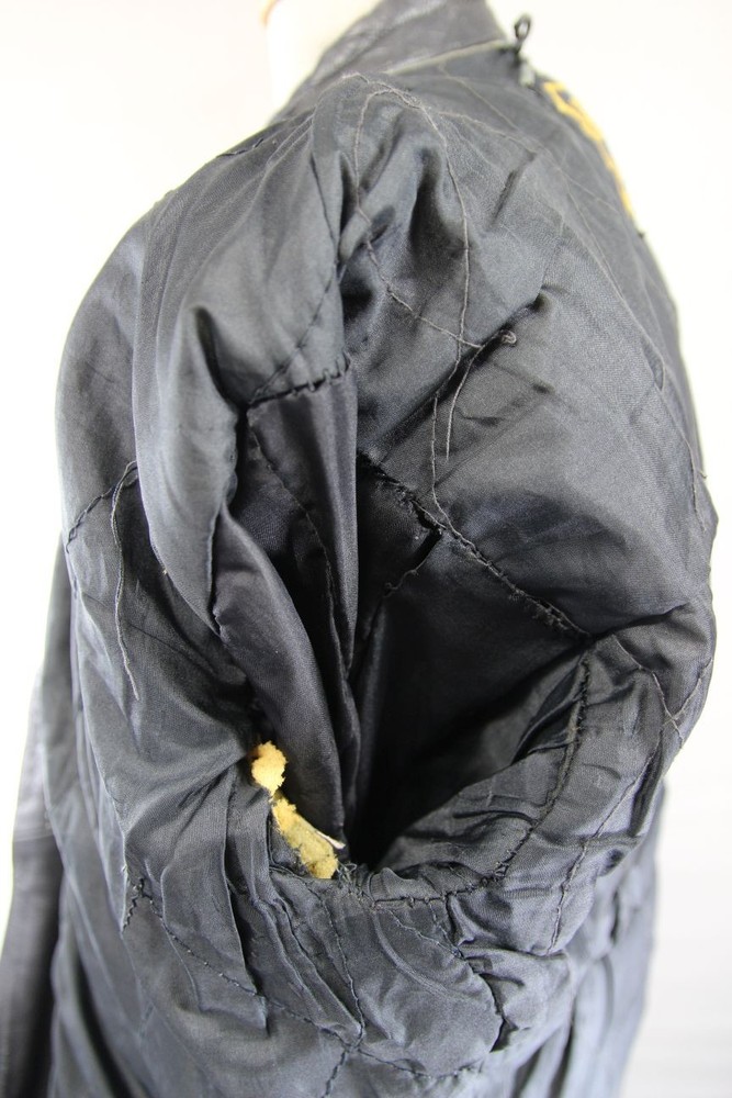 CLASSIC BLACK LEATHER BIKER JACKET 40-42 INCH