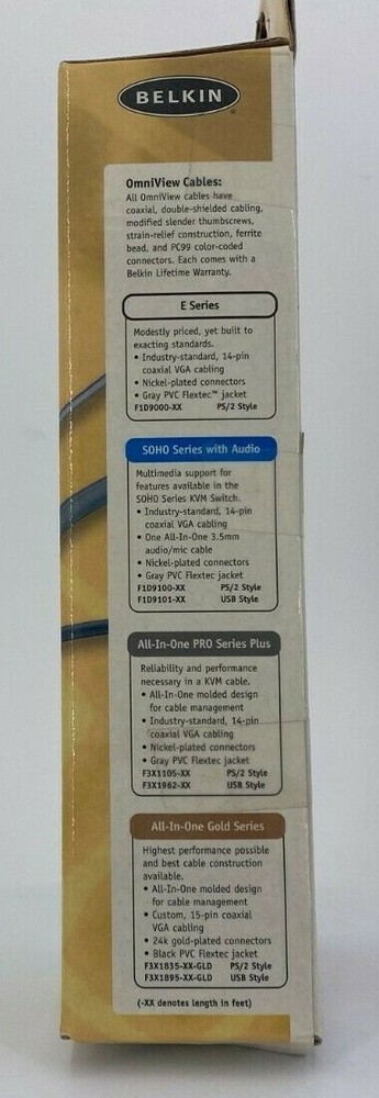 Belkin Omniview KVM Cable