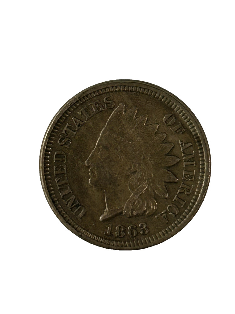 1863 Indian Head Cent