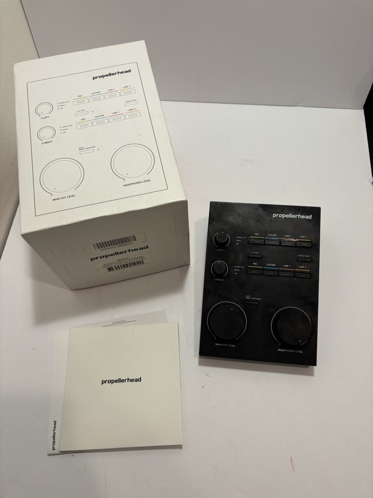 Propellerhead Balance Reason USB Audio Interface - PBA01 *NO CABLE*  Untested