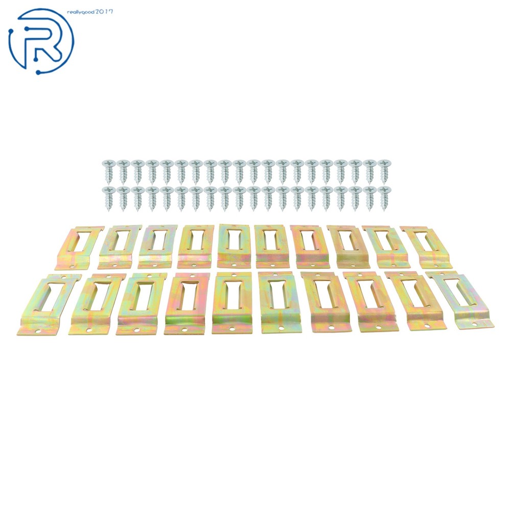 For Trailers Trucks Enclosed E Track Tie Down Secure Cargo Single Slots 20 Pack