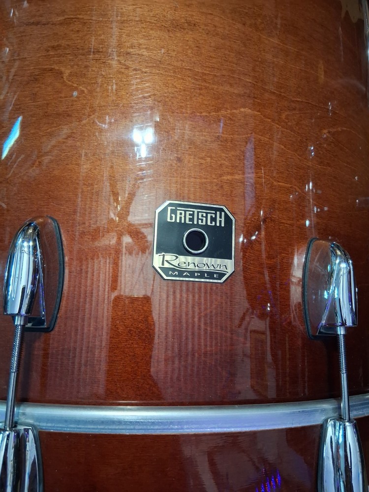 4 PC Gretsch Renown Maple Shell kit Autumn Burst