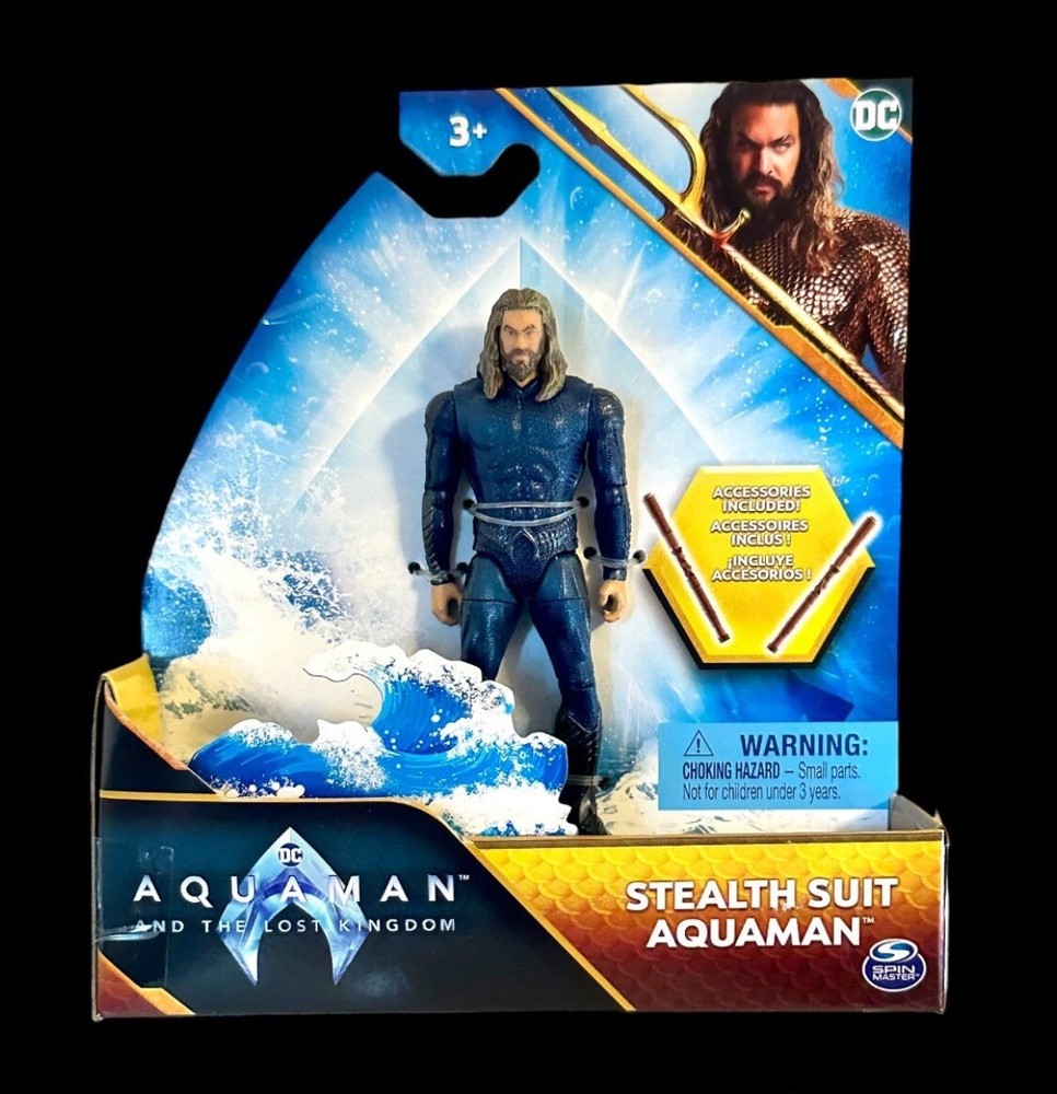STEALTH SUIT 4" Action Figure Spin Master DC Aquaman & The Lost Kingdom - NEW