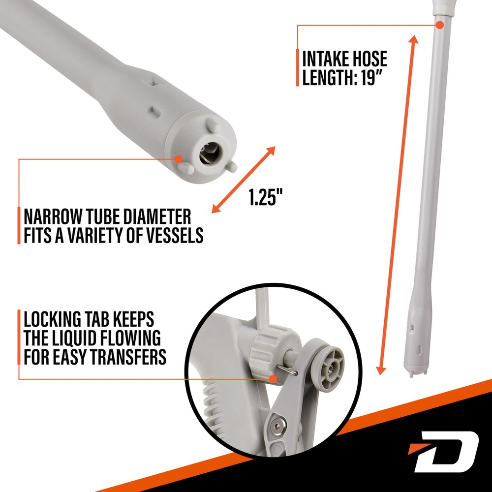 DeWay Battery-Powered Stick Fuel Hand-Trigger Nozzle, Nozzle