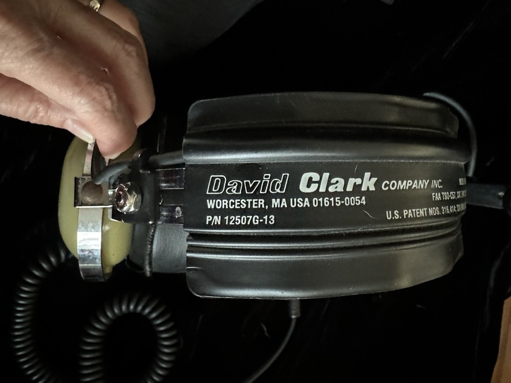 David Clark Aviation Headset Model H10-36