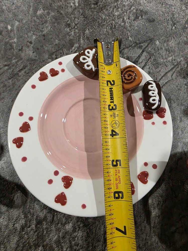 Vintage Ceramic Chocolate Candy Tea Set