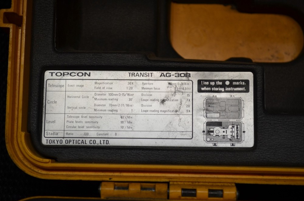 Tokyo Optical Co. Topcon Transit AG-30B