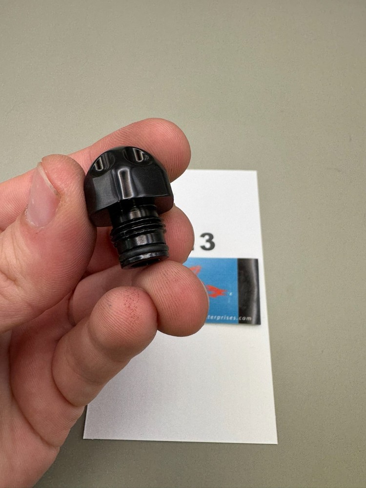 System X Intimidator Ram Cap-Gloss Black