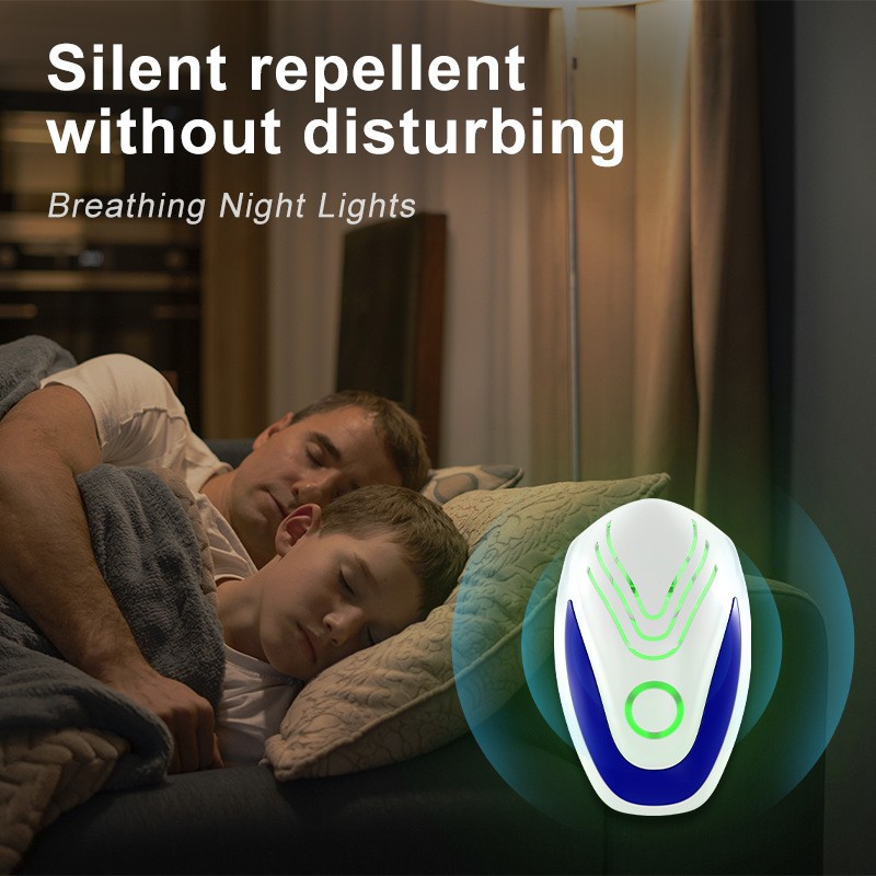 Ultrasonic Electronic Plug in Pest Repeller Insect Rodent Mouse Cockroach Bug