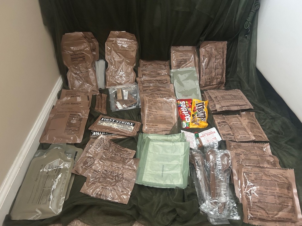 Military MRE Large Accessory Sampler 50+ Items