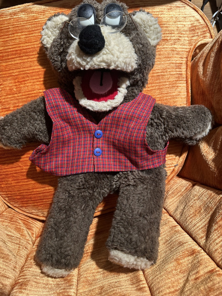 Goodie Gramps Bear Puppet