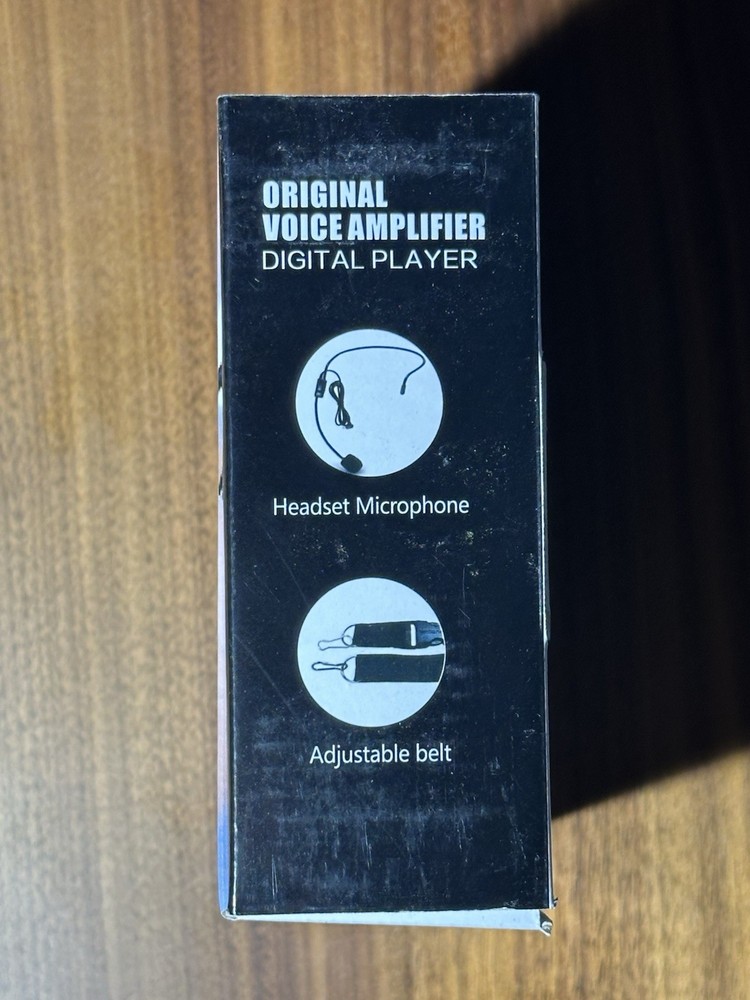 Inter Technologies Original Voice Amplifier W/ Microphone For Teachers (BX28)