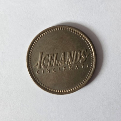 Icelands Cincinnati, OH Arcade Game Token 22mm