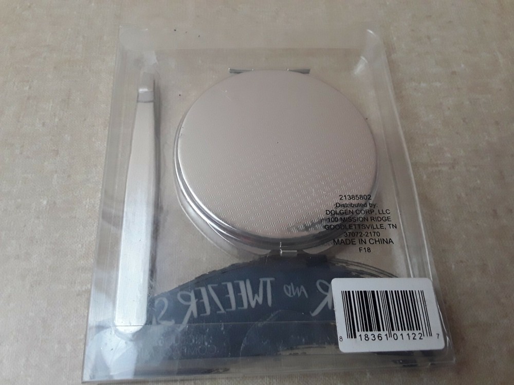 Mirror And Tweezers Set