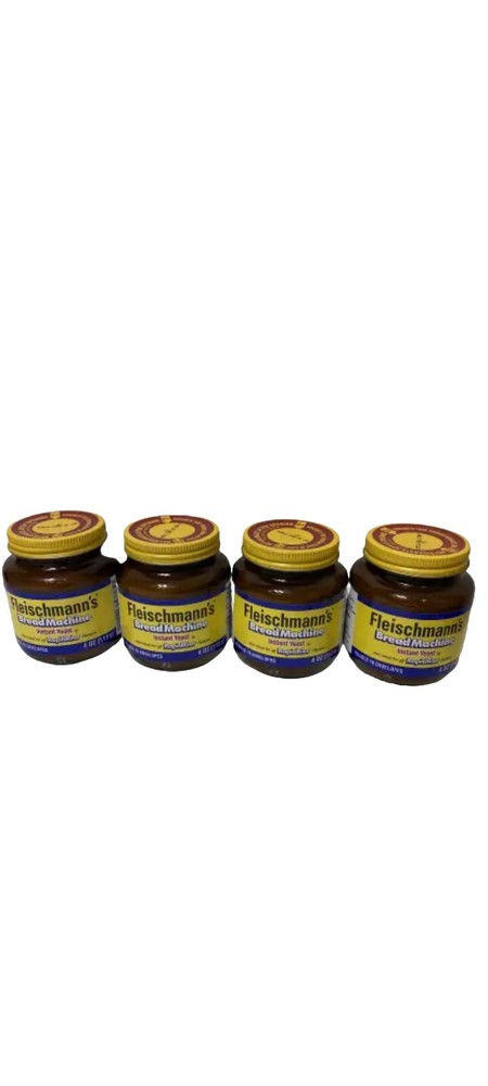 4 x Fleischmann's Rapid Rise Instant Yeast Bread Machine.