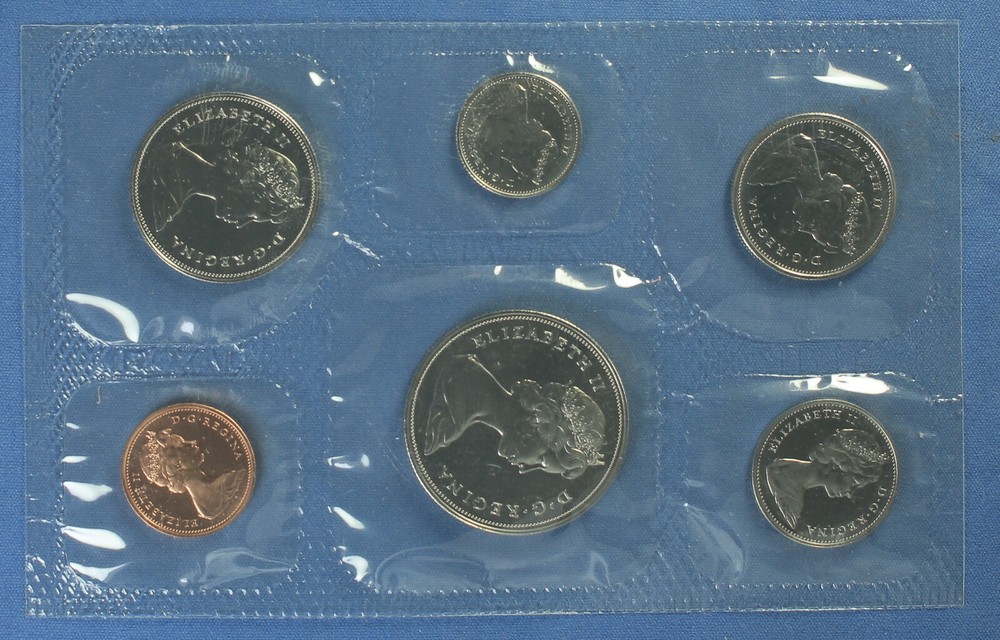 Canada 1971 Uncirculated Mint Set - with Clean Envelope and COA