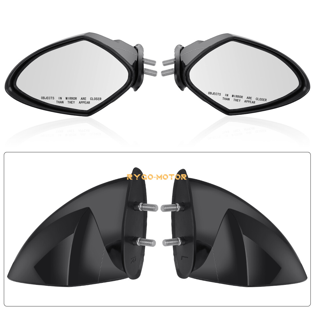 Side Mirror Left&Right For Yamaha WaveRunner VX 1100 Cruiser Deluxe Sport 05-09