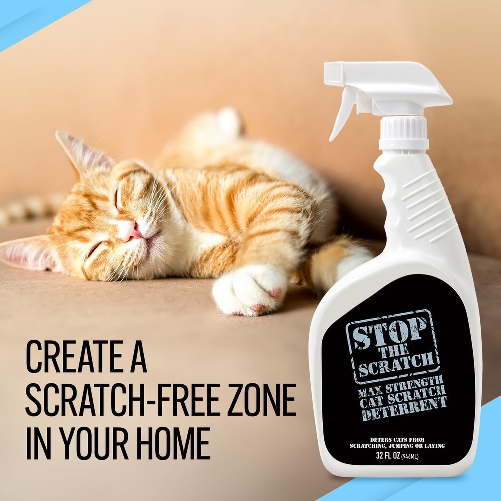 Effective 32oz Keep Off Cat Spray - Non-Toxic Solution for Pet Behavior Control