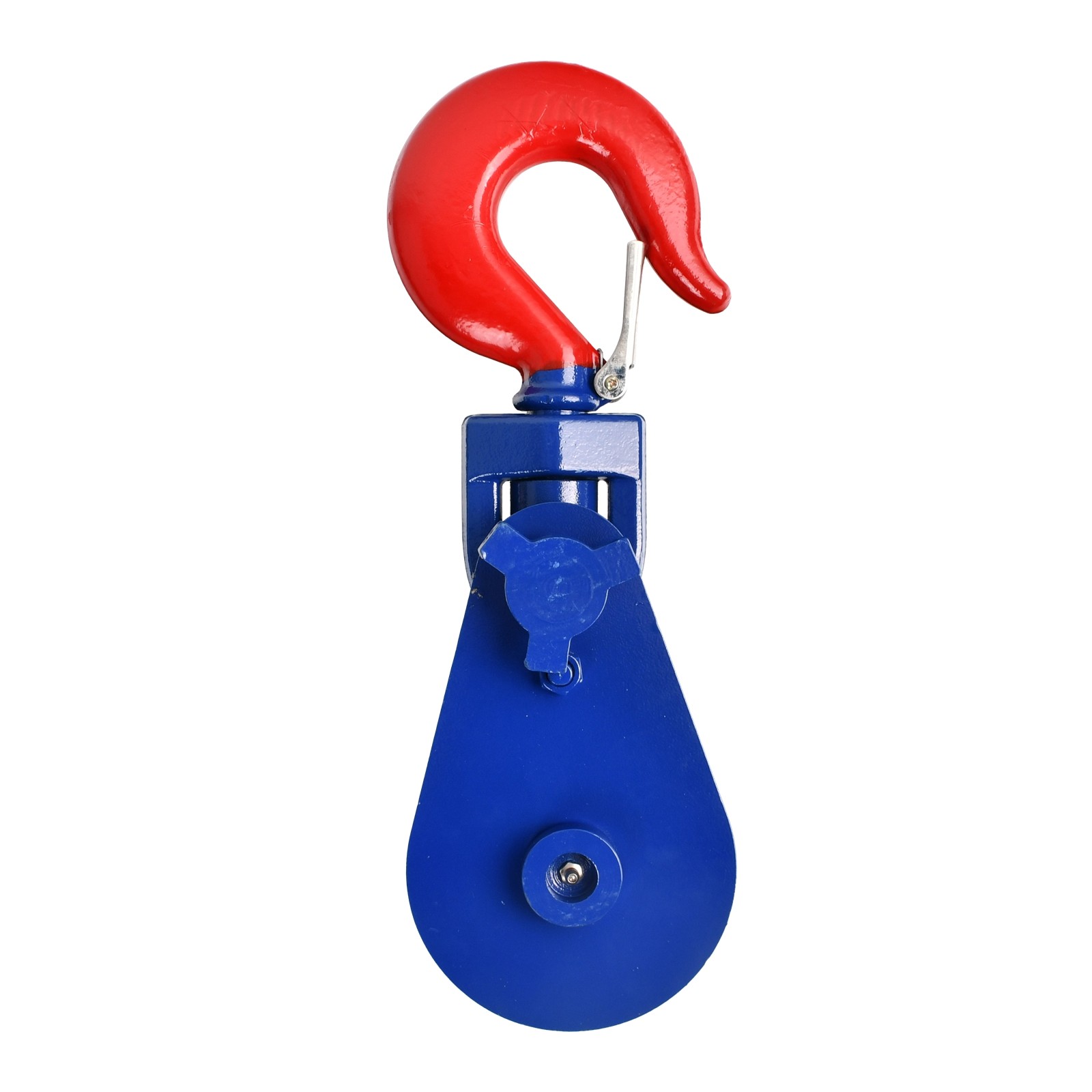 8 Ton Snatch Block 6" Sheave 3/4" Wire Rope + Swivel Hook For Wrecker Roll Back