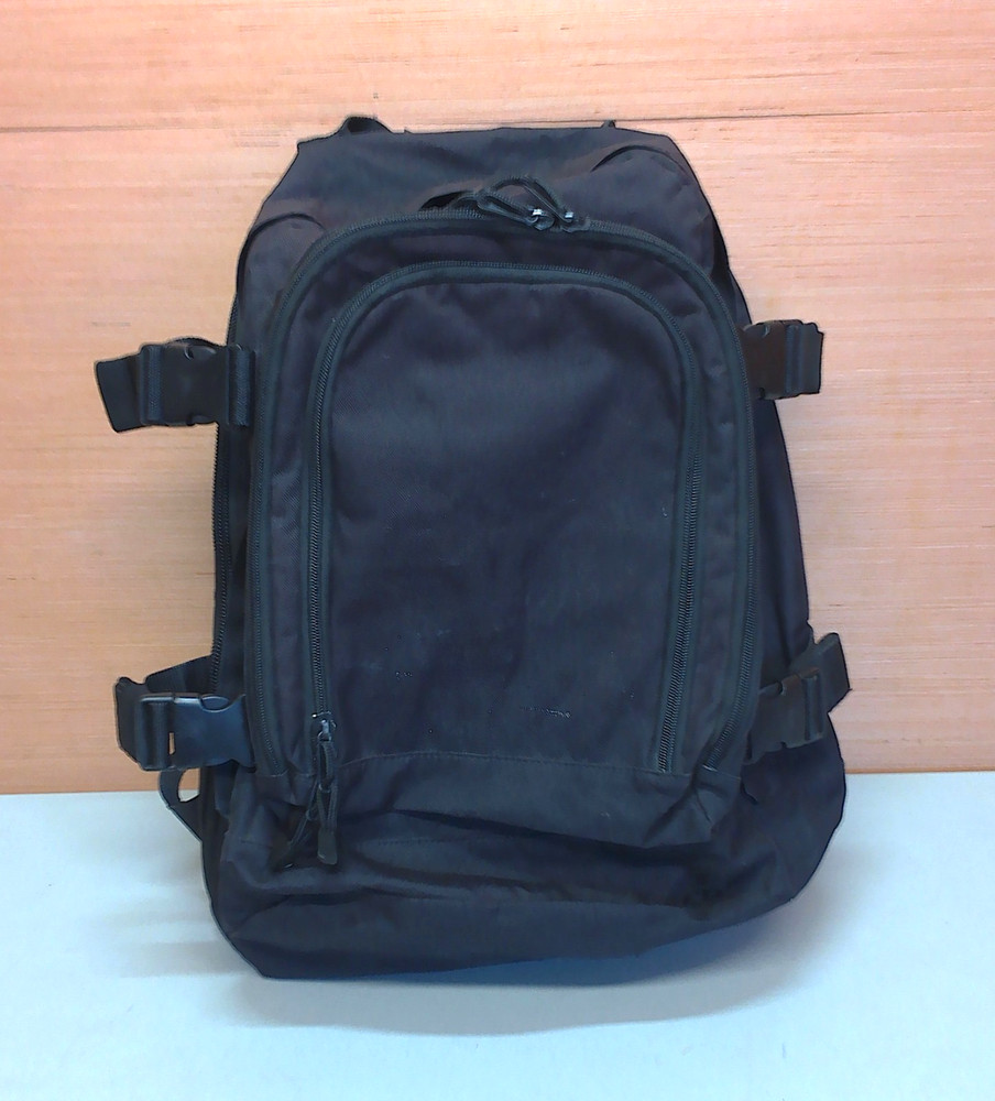 Code Alpha Black Expandable Backpack Hiking Pack