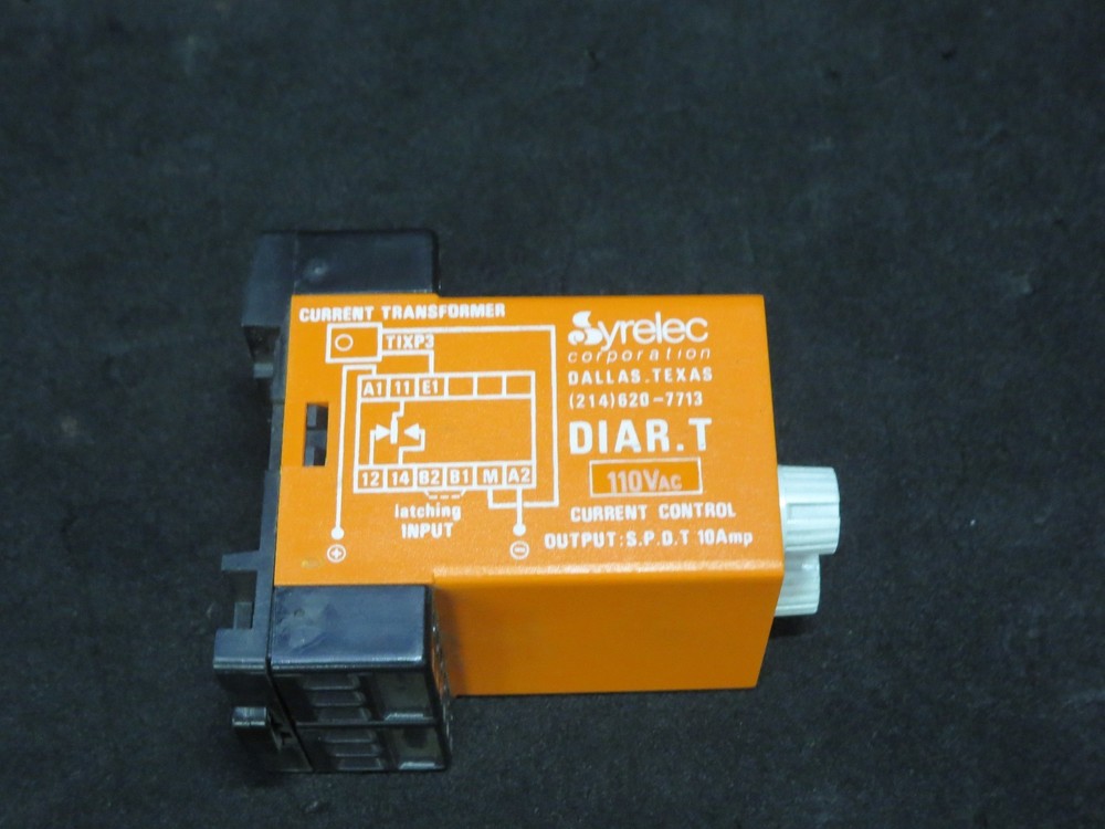 Syrelec DIAR.T, 110VAC Current Control Relay