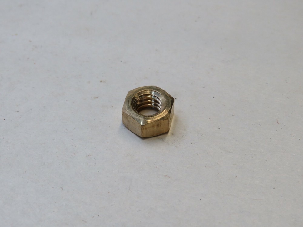 5/16" Brass Hex Nut Gas Engine Hit Miss
