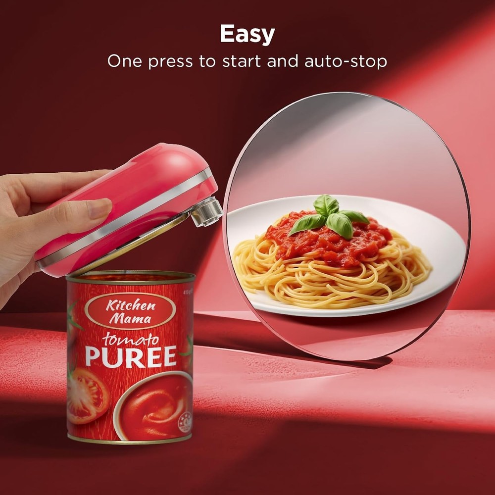 Kitchen Mama Automatic Can Opener USB Rechargeable Tool
