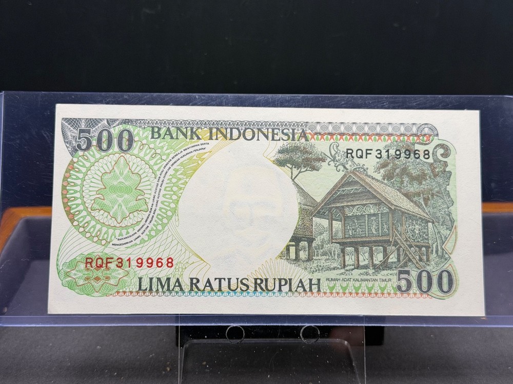 INDONESIA 500 RUPIAH 1992 UNC NOTE