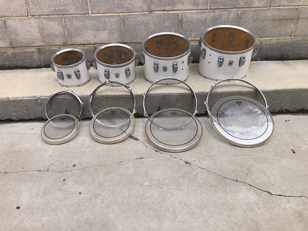 Ludwig Classic Maple Quad Marching Drum Set Vintage