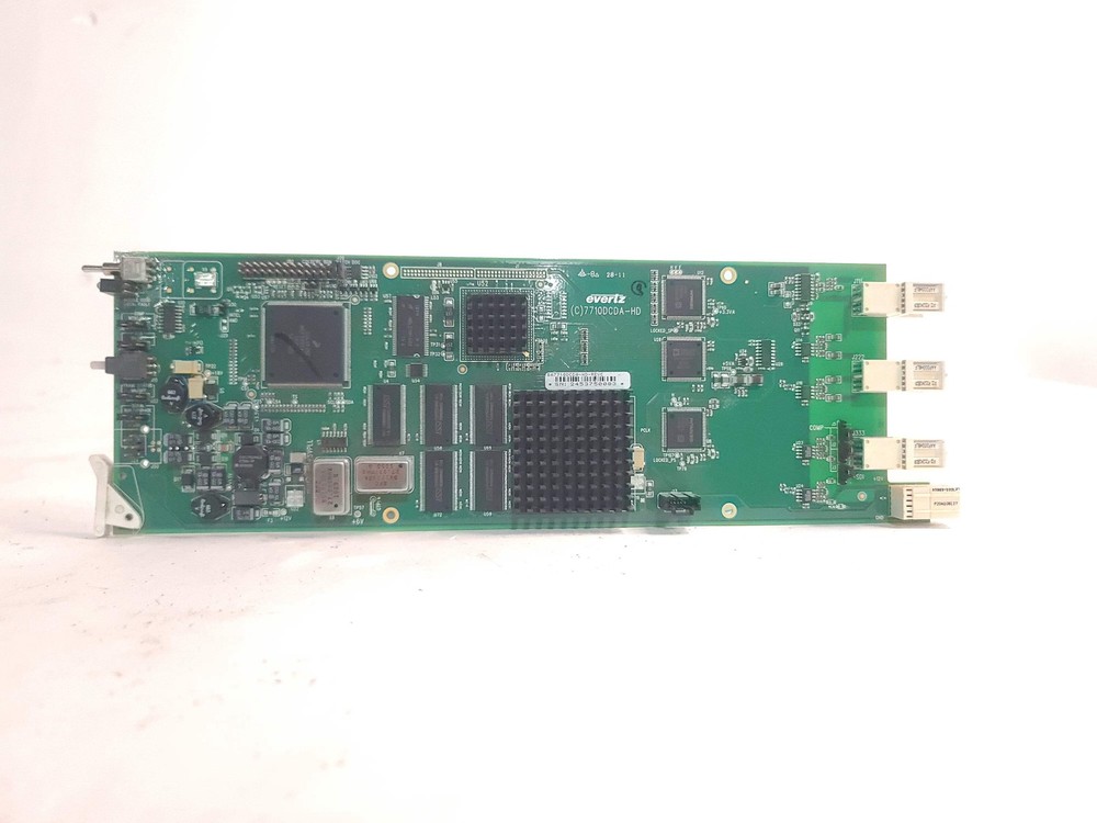 Evertz 7710DCDA-HD HD Down Converter & Distribution Amplifier Module w/ Back