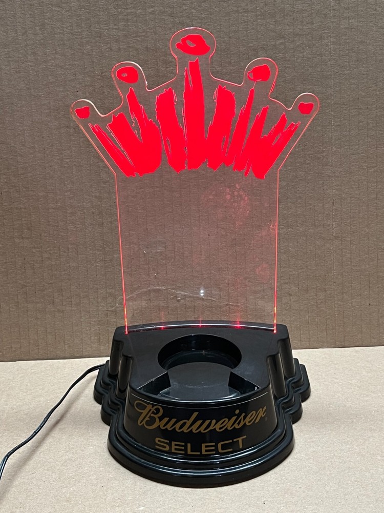 Budweiser Select Light Up Beer Sign