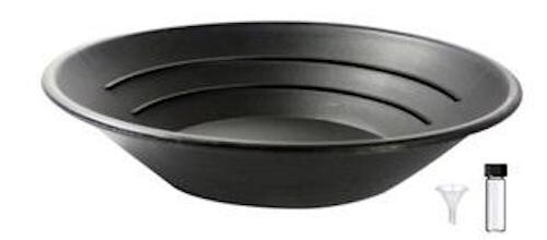 Sluice Monkey 10" Black Gold Pan Panning Kit
